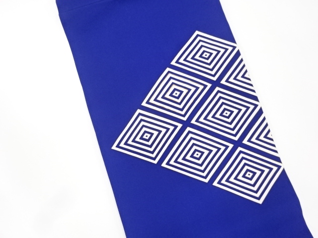 JAPANESE NAGOYA OBI / EMBROIDERY / SHIOZE / RHOMBUS